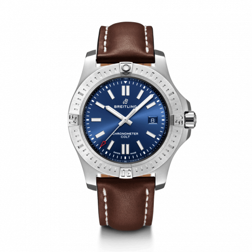 Chronomat Colt 44 Automatic Blue / Calf / Pin