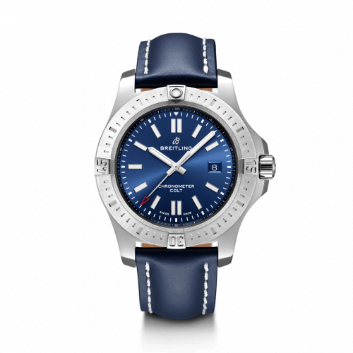 Chronomat Colt 44 Automatic Blue / Calf / Folding