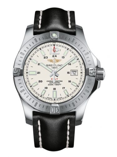 Colt 44 Automatic Stratus Silver / Calf