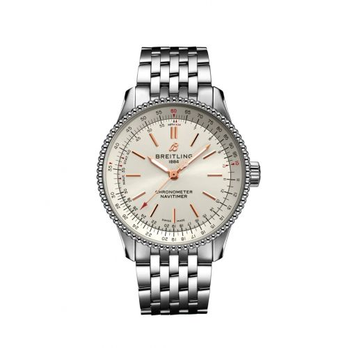 Navitimer 1 35 Automatic Stainless Steel / Silver / Bracelet