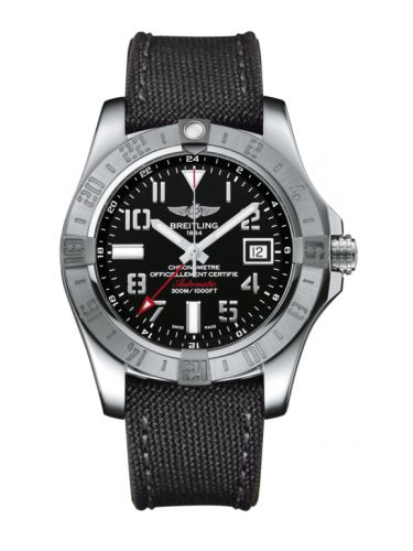 Avenger II GMT Stainless Steel / Volcano Black / Military / Pin
