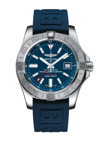 Avenger II GMT Stainless Steel / Mariner Blue / Rubber / Pin