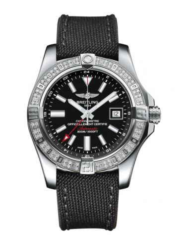 Avenger II GMT Stainless Steel / Diamond / Volcano Black / Military