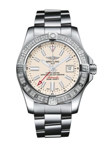Avenger II GMT Stainless Steel / Diamond / Stratus Silver / Bracelet