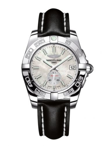 Galactic 36 Automatic Stainless Steel / Pearl / Calf