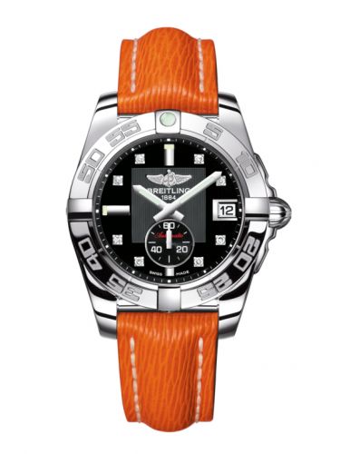 Galactic 36 Automatic Stainless Steel / Volcano Black Diamond / Sahara