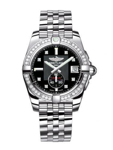 Galactic 36 Automatic Stainless Steel / Diamond / Volcano Black Diamond / Bracelet