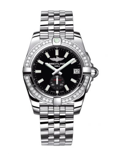 Galactic 36 Automatic Stainless Steel / Diamond / Onyx Black / Bracelet