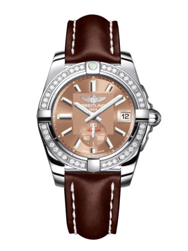Galactic 36 Automatic Stainless Steel / Diamond / Copperhead Bronze / Calf