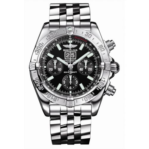 Chronomat Blackbird Big Date Brushed / Black