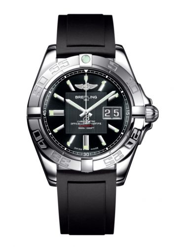 Galactic 41 Stainless Steel / Trophy Black / Rubber
