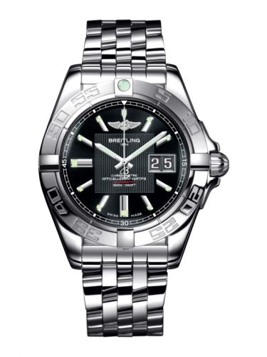 Galactic 41 Stainless Steel / Trophy Black / Bracelet
