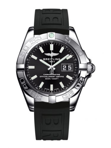 Galactic 41 Stainless Steel / Onyx Black / Rubber