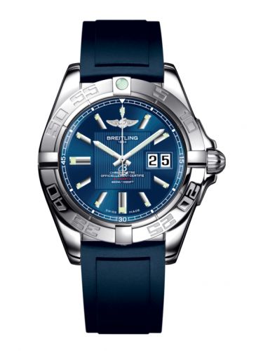 Galactic 41 Stainless Steel / Metallica Blue / Rubber