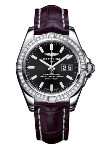 Galactic 41 Stainless Steel / Diamond / Onyx Black / Croco