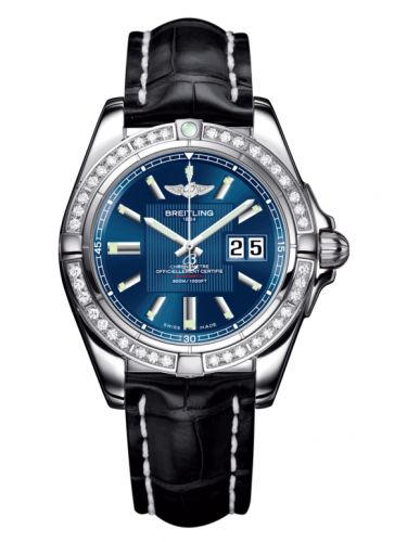 Galactic 41 Stainless Steel / Diamond / Metallica Blue / Croco