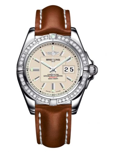 Galactic 41 Stainless Steel / Diamond / Sierra Silver / Calf