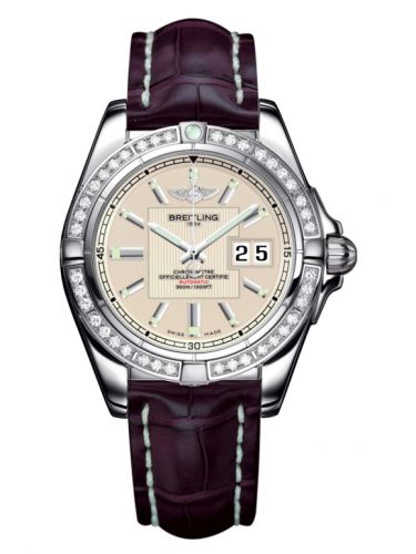 Galactic 41 Stainless Steel / Diamond / Sierra Silver / Croco