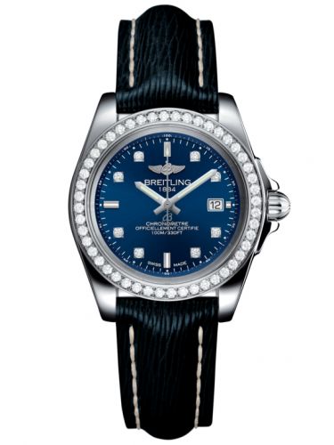 Galactic 32 Sleek Edition Stainless Steel / Diamond / Horizon Blue Diamond / Sahara