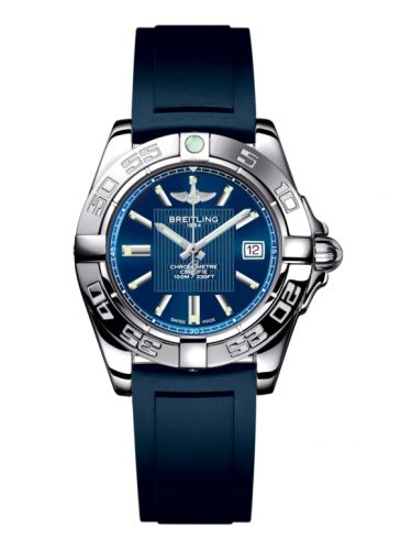 Galactic 32 Stainless Steel / Metallica Blue / Rubber
