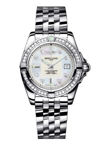 Galactic 32 Stainless Steel / Diamond / Pearl Diamond / Bracelet
