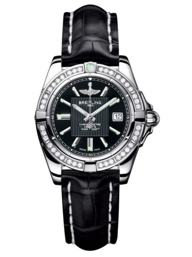 Galactic 32 Stainless Steel / Diamond / Trophy Black / Croco