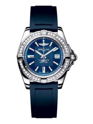 Galactic 32 Stainless Steel / Diamond / Metallica Blue / Rubber