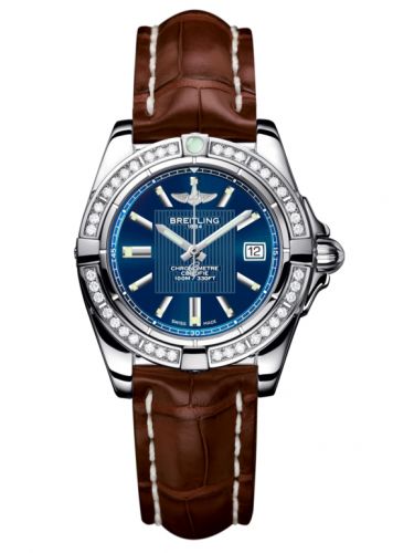 Galactic 32 Stainless Steel / Diamond / Metallica Blue / Croco