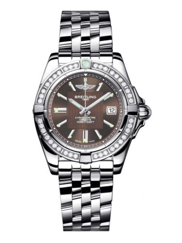 Galactic 32 Stainless Steel / Diamond / Solar Bronze / Bracelet
