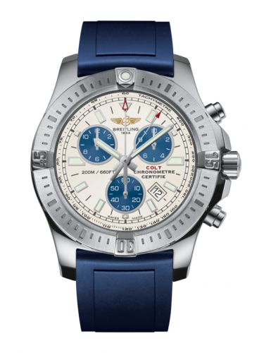 Colt Chronograph Stratus Silver / Rubber / Pin