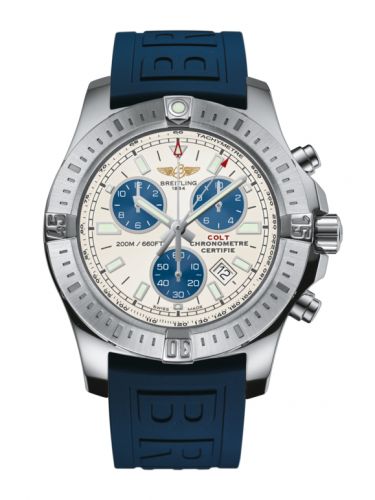 Colt Chronograph Stratus Silver / Rubber / Pin