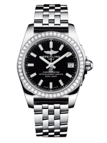 Galactic 36 Stainless Steel / Diamond / Trophy Black / Bracelet