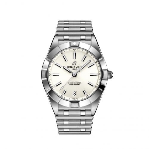 Chronomat 32 Stainless Steel / White / Rouleaux