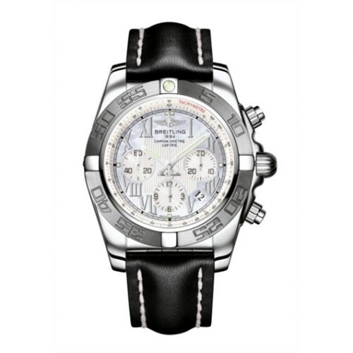 Chronomat 44 Stainless Steel / MOP - Roman / Calf