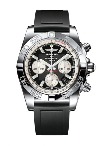 Chronomat 44 Stainless Steel / Inverted Panda / Rubber