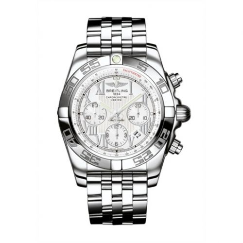 Chronomat 44 Stainless Steel / Antarctica White / Bracelet