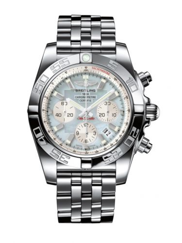 Chronomat 44 Stainless Steel / Gray Pearl / Bracelet