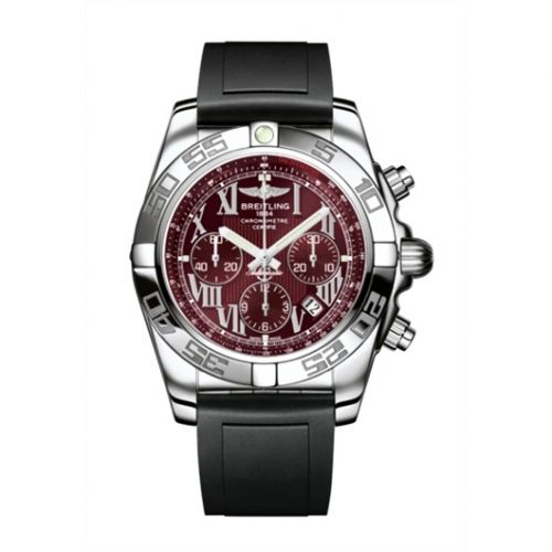 Chronomat 44 Stainless Steel / Mirage Red / Rubber