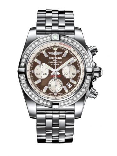 Chronomat 44 Stainless Steel / Diamond / Metallica Brown / Bracelet