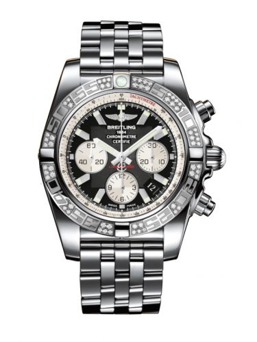 Chronomat 44 Stainless Steel / Diamond / Onyx Black / Bracelet
