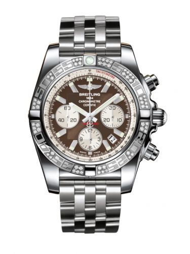 Chronomat 44 Stainless Steel / Diamond / Metallica Brown / Bracelet