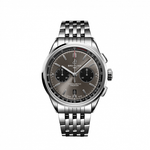 Premier B01 Chronograph 42 Stainless Steel / Anthracite / Bracelet