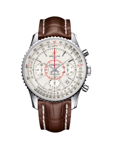 Montbrillant 01 Stainless Steel / Mercury Silver / Croco