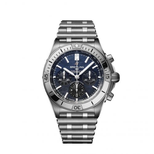 Chronomat B01 42 Stainless Steel / Black MOP / Japan