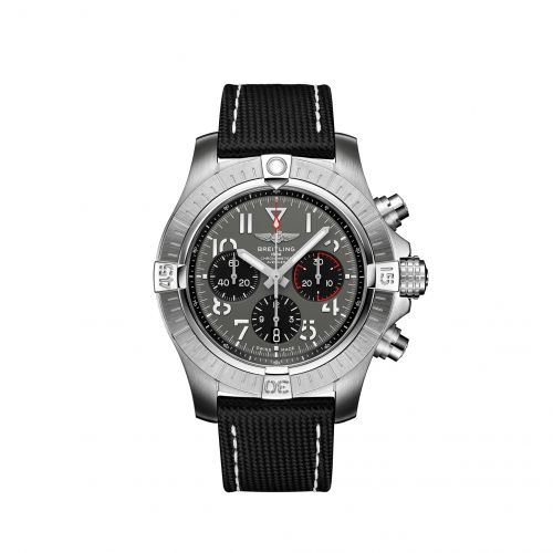 Avenger B01 Chronograph 45 Stainless Steel / Anthracite / Strap - Folding