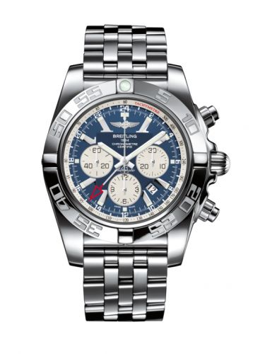 Chronomat 47 GMT Stainless Steel / Metallica Blue / 