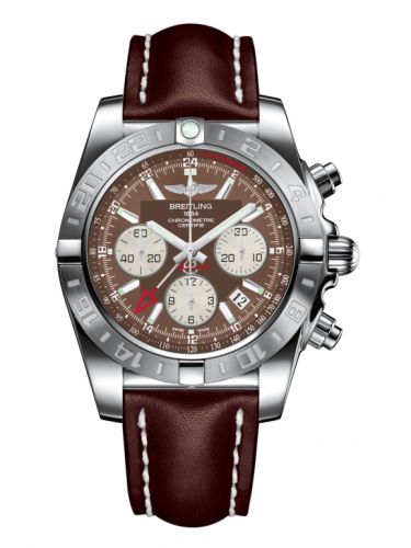 Chronomat 44 GMT Stainless Steel / Metallica Brown / Calf