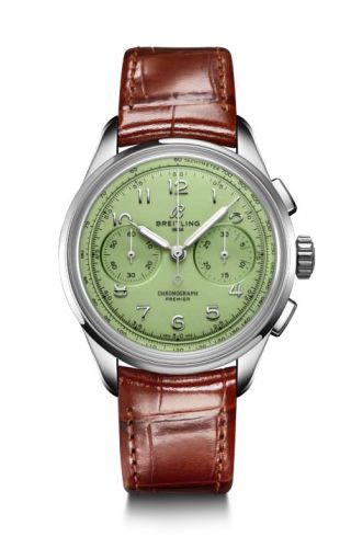 Premier Heritage B09 Chronograph 40 Stainless Steel / Mint