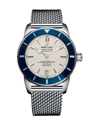 Superocean Heritage II 42 Stainless Steel / Blue / Silver / Bracelet