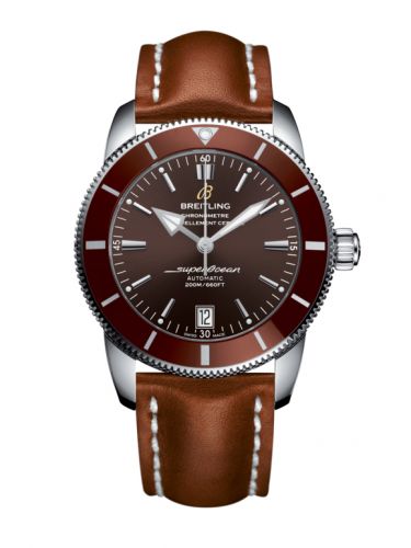 Superocean Heritage II 42 Stainless Steel / Bronze / Bronze / Calf